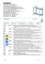 Siemens 8PQ9800-3AA42 Instructions De Service