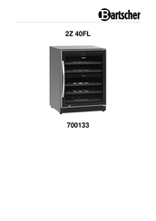 Bartscher 2Z 40FL Manuel D'utilisation Original
