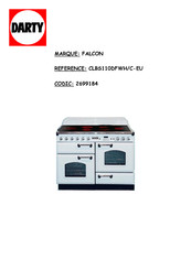 Falcon CLBS110DFWH/C-EU Instructions D'utilisation Et D'installation