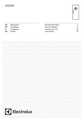 Electrolux SG220N Notice D'utilisation