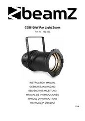 Beamz COB100W Par Light Zoom Manuel D'instructions