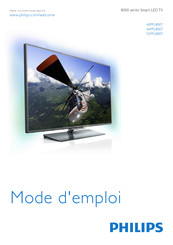 Philips 40PFL8007T Mode D'emploi