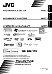 JVC KW-NT3 Manuel D'instructions