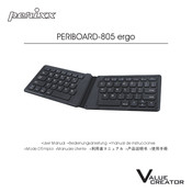 perixx PERIBOARD-805 ergo Mode D'emploi