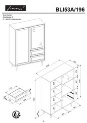 finori BLI53A/196 Instructions De Montage