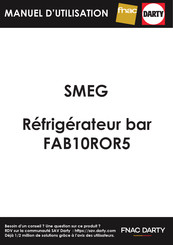 Smeg FAB10ROR5 Mode D'emploi