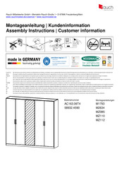 Rauch M1793 Instructions De Montage