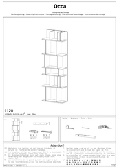 Boconcept Occa 1120 Instructions D'assemblage