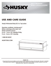 Husky HPRO63TLOCKERBL Manuel D'utilisation