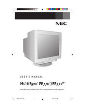 NEC MultiSync FE770 Mode D'emploi