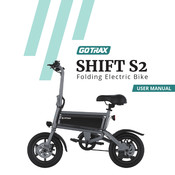 Gotrax SHIFT S2 Manuel D'utilisation