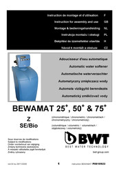 BWT BEWAMAT 25 plus Instructions De Montage Et D'utilisation