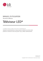 LG 75UR762H3ZC.AEU Manuel D'utilisation