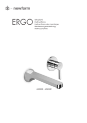 newform ERGO 65828E Instructions De Montage