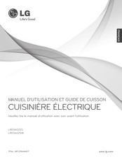 LG LRE5602SS Manuel D'utilisation Et Guide De Cuisson