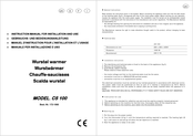 saro CS 100 Manuel D'instruction Pour L'installateur