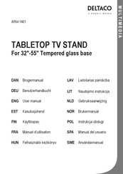 Nordic DELTACO ARM-1401 Manuel D'utilisation