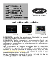 Carrier Infinity SYSTXCCITC01-C Instructions D'installation