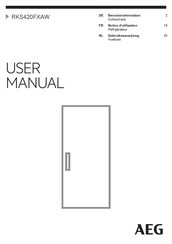 AEG RKS420FXAW Notice D'utilisation