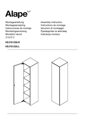 Alape HS.FO1250.R Instructions De Montage