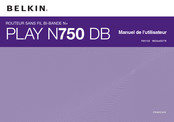 Belkin PLAY N750 DB Manuel De L'utilisateur