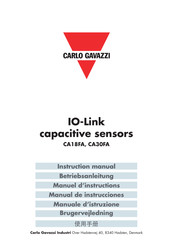 CARLO GAVAZZI CA18FA Manuel D'instructions