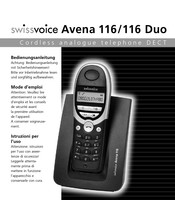 Swissvoice Avena 116 Duo Mode D'emploi