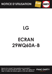 LG 29WQ60A-B Manuel D'utilisation