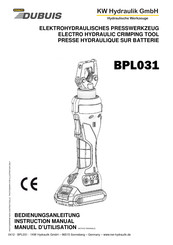 Stanley DUBUIS BPL031 Manuel D'utilisation