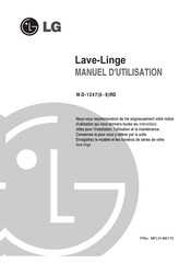 LG WD-12477RD Manuel D'utilisation