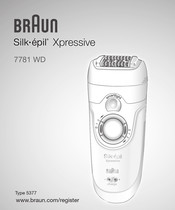 Braun Silk-épil Xpressive 7781 WD Mode D'emploi