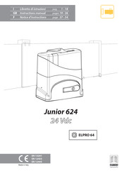 fadini Junior 624 Notice D'instructions