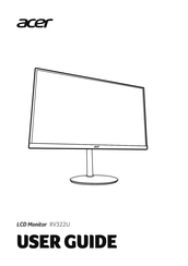 Acer XV322U Mode D'emploi