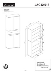 finori JAC42/018 Instructions De Montage