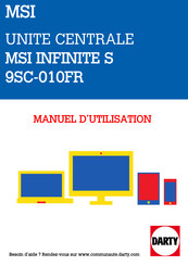 MSI Infinite S B928 Manuel D'utilisation