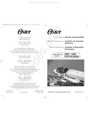 Oster 2802 Manuel D'instructions