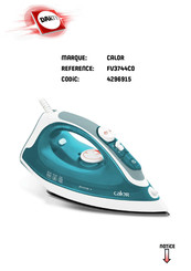 TEFAL Calor Prima plus Manuel D'utilisation