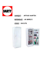 Electrolux Arthur Martin AR 8395C Manuel D'utilisation