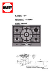 NEFF T25S56NO Mode D'emploi