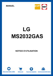 LG MS2032GAS Manuel Du Propriétaire