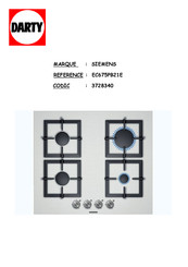 Siemens EC6 P 1 Serie Notice D'utilisation