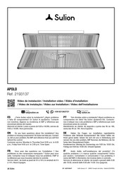 SULION 2193137 Mode D'emploi