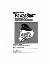 Black & Decker PowerShot Serie Guide D'utilisation