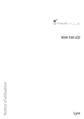 Thomann STAIRVILLE BSW-350 LED Notice D'utilisation