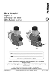 ProMinent Sigma/2 S2Ba Mode D'emploi