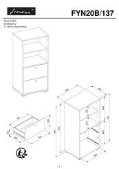 finori FYN20B/137 Instructions De Montage