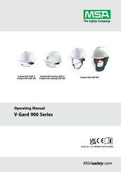 MSA V-Gard 930 mining CAP V Manuel D'utilisation