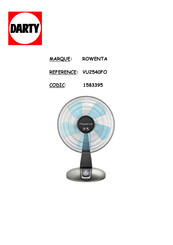 Rowenta Turbo Silence VU 50 Mode D'emploi