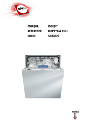 Indesit DIFP 8T94Z Mode D'emploi