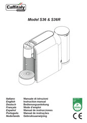 Caffitaly System S36 Mode D'emploi